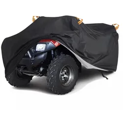 Abdeckplane XL passend für Polaris Sportsman 800 / 570 mit Griffen Tourtecs schwarz