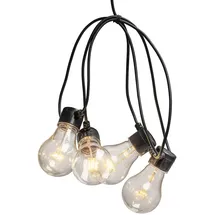 Konstsmide LED-Lichterkette Kunststoff 10 m Schwarz