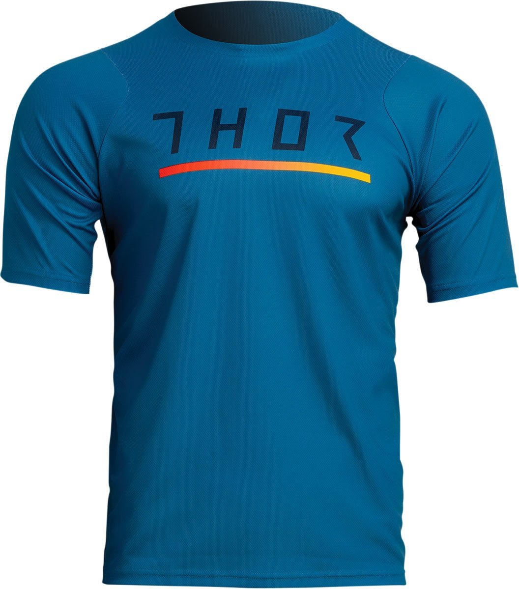 Thor Assist Caliber S22, Trikot kurzarm - Petrol - XS