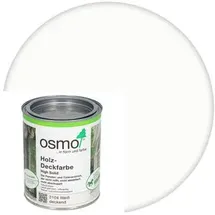 OSMO Holz-Deckfarbe 2104 Weiß 0,75 l