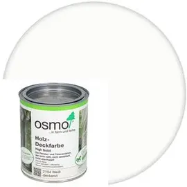OSMO Holz-Deckfarbe 2104 Weiß 0,75 l