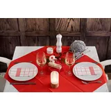 Duni 100x Dunicel®-Mitteldecke 84 x 84 cm Rot