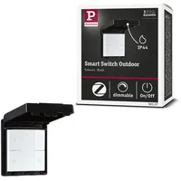 Paulmann 50137 Wandschalter On/Off/Dimm Outdoor Schwarz