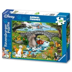 Ravensburger Puzzle - Die Familie der Animal Friends, 100 XXL-Teile