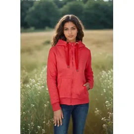 salzhaut Sweatjacke SÖÖTE JACKE Damen Leicht tailliert komfortabler Fit, nordisch klar – entspannter Look mit Haltung weiß S