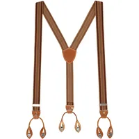 LLOYD MEN’S BELTS Hosenträger Lederrückenteil und Roll-Clips 35 mm - L