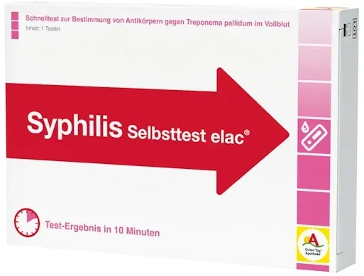 SYPHILIS Schnelltest - Selbsttest elac