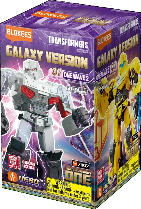 Blokees Transformers One Galaxy Version Serie 7 10 cm Baubare Figur Sortiment