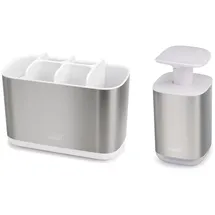 Joseph Joseph Seifenspender Bathroom Beauties Silber