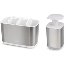 Joseph Joseph Seifenspender Bathroom Beauties Silber