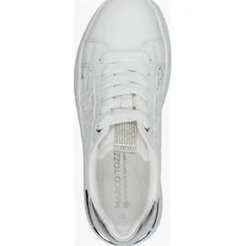 Marco Tozzi Plateau-Sneaker Weiß Damen 40