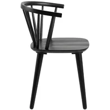 VCM Esszimmerstuhl Ida Holz schwarz 2er Set