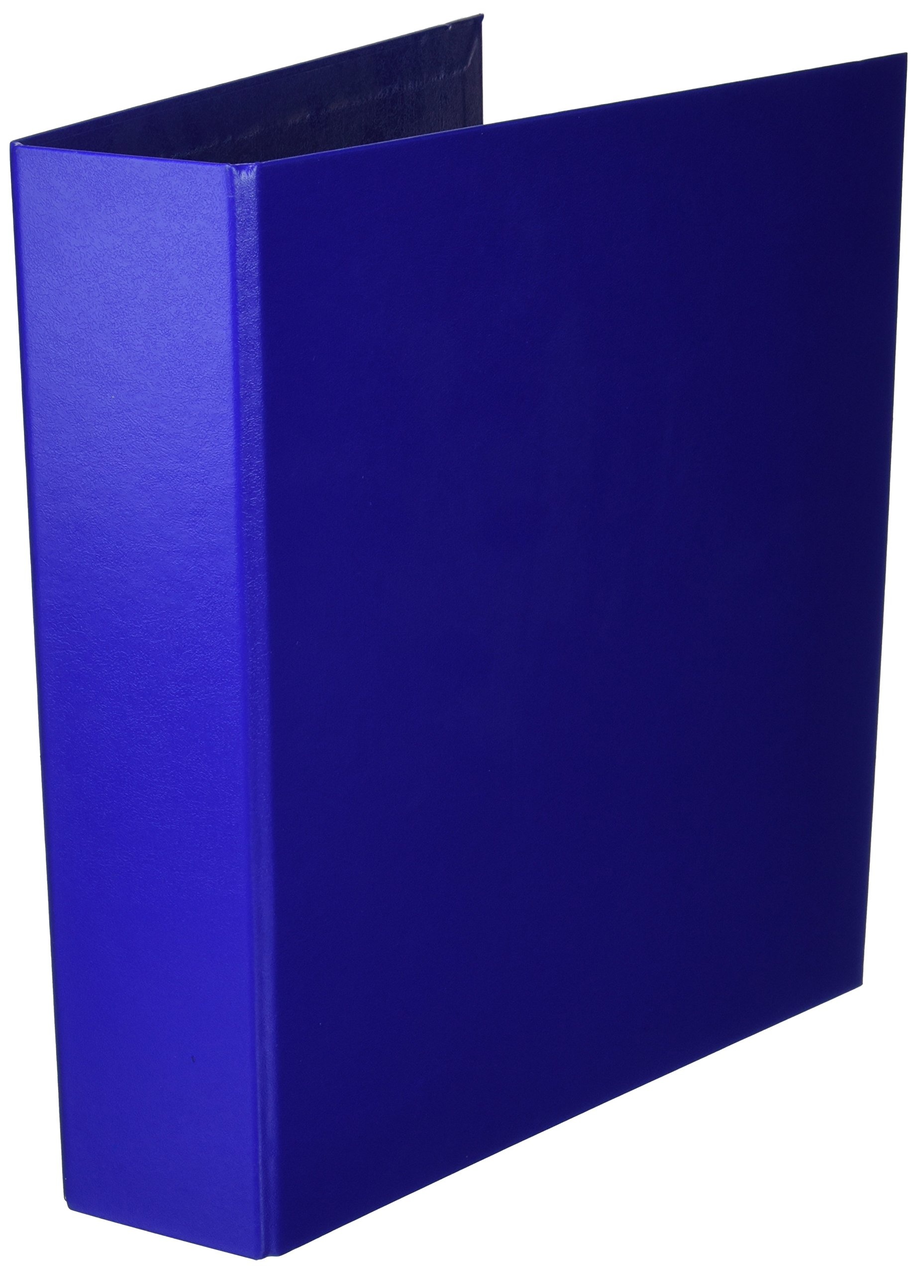 NETTUNO 50 A4 2D BLU Ring binders made of Stratopan-P, fully PP-covered cardboard, with 2 or 4 rings, round, D mit square and an inner pocket, schwarz