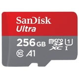 SanDisk Ultra microSD + SD-Adapter UHS-I U1 A1 120MB/s 256 GB