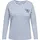 ONLY CARMAKOMA Langarmshirt ONLY CARMAKOMA "CARBODIL L/S O-NECK BLOUSE JRS", Damen, Gr. S, riviera stripes:cloud dancer, emb.