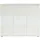 Priess Hochkommode 123 x 103 x 38 cm Weiß