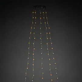 Konstsmide LED-Lichterkette Baummantel 5 m Bernstein