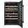 Amica WK 341 220 S Weinkühler Weinkühler mit Kompressor Integriert schwarz, 59 Flasche(n)