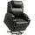 Homcom Fernsehsessel Kunstleder 84 x 109 x 92 cm schwarz