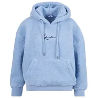 Karl Kani Hoodie Teddy Os Blau L