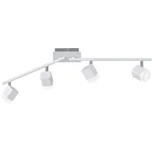 rl live your light Roubaix 4 LED Deckenleuchte weiß matt Metall