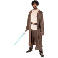 Rubie's Offizielle Star Wars Obi Wan Kenobi Serie - Obi Wan Kenobi Kostüm Erwachsene Verkleidung Größe Standard