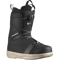 Salomon Faction Boa 2024 Snowboard-Boots blackblackrainy day schwarz, 28.5