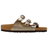Birkenstock Pantolette Florida BF Pantolette silberfarben 39 EU