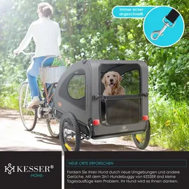Kesser Hundeanhänger Boxer 2-in-1 blau
