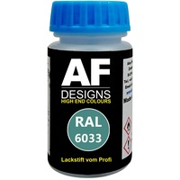 Alex Flittner Designs Lackstift RAL 6033 MINTTÜRKIS stumpfmatt 50ml schnelltrocknend Acryl