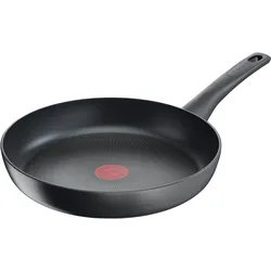 Bratpfanne TEFAL "Ultimate On Induktion, Thermo-Signal bei idealer Brattemperatur", schwarz, H:5cm Ø:28cm, Pfannen, Titanium Antihaftbeschichtung, für alle Herdarten geeignet