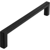 Siro Möbelgriff 2108 Metall Uni schwarz matt LA 128 mm 1 Stück