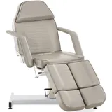 CLP hydraulische Kosmetikliege V2 I stufenlos verstellbare Massageliege I geteiltes Fußteil verstellbar