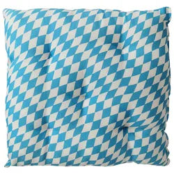 Stuhlkissen 4er Set 38x38 cm Bayrische Raute - Gepolstertes Sitzkissen für Indoor und Outdoor - in vielen Farben erhältlich