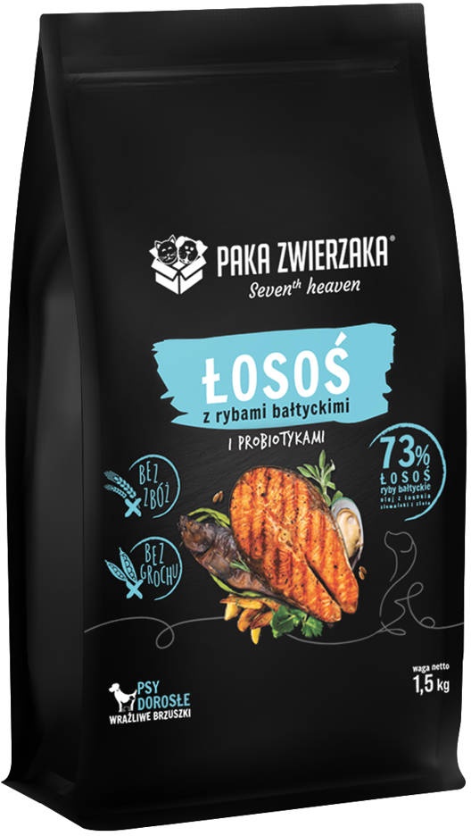 Paka Zwierzaka - Siebter Himmel - Lachs & Ostseefisch 1,5kg (Rabatt für Stammkunden 3%)