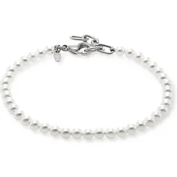 FAVS Armband Edelstahl, Perle One Size Herren 