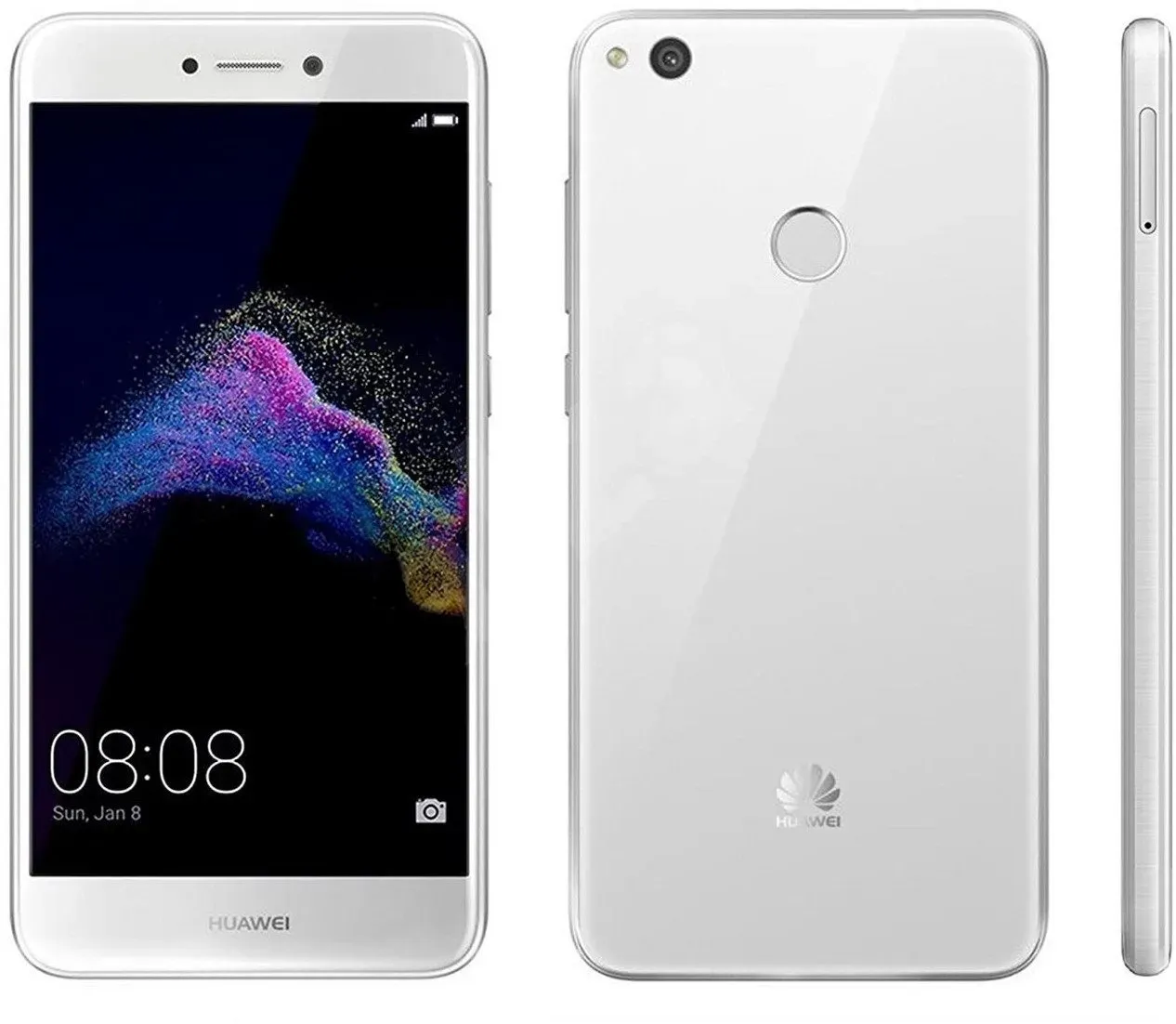 Huawei P9 Lite (2017) PRA-LX1 16GB Smartphone White Smartphone (13,21 cm/5,2 Zoll, 16 GB Speicherplatz, 12 MP Kamera, Fingerprint 2.0) weiß