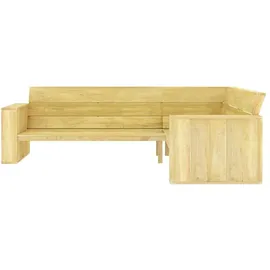 vidaXL 3-tlg. Garten-Lounge-Set Kiefernholz Imprägniert