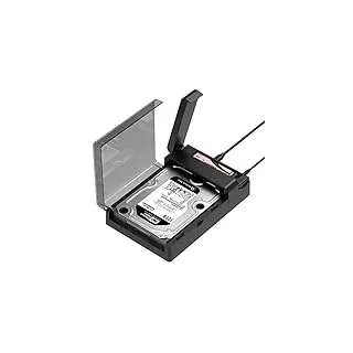 SABRENT M.2 SSD & HDD Festplatten Dockingstation, NVME Gehäuse Festplattengehäuse, 2,5" 3.5" SATA & M2 Dock, Werkzeuglos USB C 10Gbps Docking Station mit Offline Klonen, M 2 Kühlkörper (DS-UFNC)