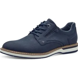 S.Oliver Herren Schnürschuhe Freizeit Elegant, Blau 44 EU - 44 EU