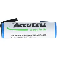 AccuCell Akku passend für Philips HS8020, HS8040, HS8060, HS8070, HS8420, HS8420/23, HS8440, HS8460