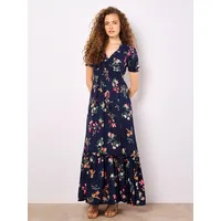 Apricot Maxikleid Blau 36