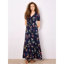 Apricot Maxikleid Blau 36