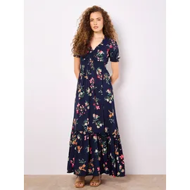 Apricot Maxikleid Blau 36