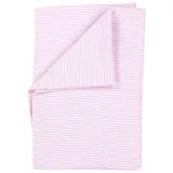 TupTam Baby Pucktuch Gestreift Puckdecke Baumwolle Jungen und Mädchen Pucken Babydecke, Farbe: streifenmuster rosa, Wohndecken, Baby, Obermaterial: 100% CO., Babydecke