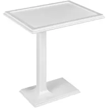 GESSI Eleganza Beistelltisch, aus Cristalplant, 595 x 450 x 580mm, 46790521, 46791521
