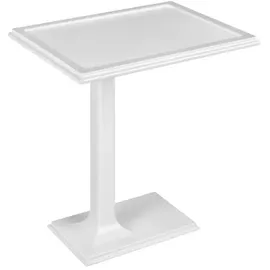 GESSI Eleganza Beistelltisch, aus Cristalplant, 595 x 450 x 580mm, 46790521, 46791521