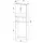 VCM Jutas Waschmaschinenschrank 64 x 190 cm Sonoma-Eiche Holz