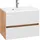 WELLTIME Waschbeckenunterschrank Lucca Badmöbel, Waschtisch inkl. Waschbecken, Breite 60 cm weiß