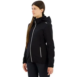 CMP Zip Hood 32a0456 Softshelljacke - Black - XL